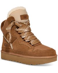 UGG - Highmel Lace-up Cold-weather Hiker Booties - Lyst