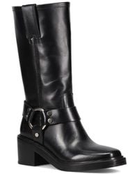 Frye - Kate Harness Block Heel Boots - Lyst
