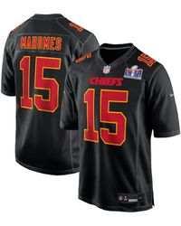 Nike - Patrick Mahomes Kansas City Chiefs Super Bowl Lviii Carbon Fashion Game Player Jersey - Lyst