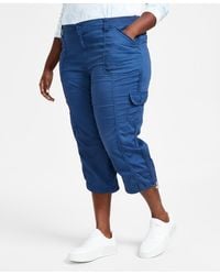 Style & Co. - Mid-rise Cargo Capri Pants - Lyst