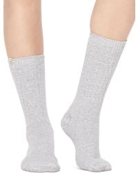 UGG - Rib Knit Crew Socks - Lyst