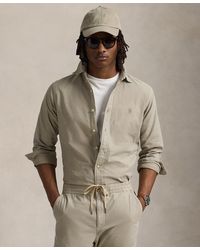 Polo Ralph Lauren - Classic Fit Mineral-dyed Oxford Shirt - Lyst
