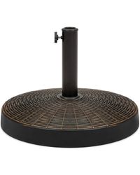 Best Choice Products - 55lb Round Wicker Style Resin Patio Umbrella Base Stand W/ 1.75in Hole - Lyst