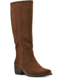 White Mountain - Altitude Wide Calf Knee High Boots - Lyst