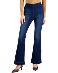 INC International Concepts - Petite Pull-on Flared Jeans - Lyst