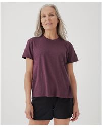 Pact - Featherweight Slub Over D Tee - Lyst