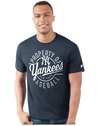 Starter - New York Yankees Prime Time Property Of T-shirt - Lyst