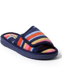 Dearfoams - Mickey Terry Adjustable Shower Slide House Slipper - Lyst