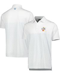 Footjoy - Arnold Palmer Invitational Engineered Foulard Lisle Polo Shirt - Lyst