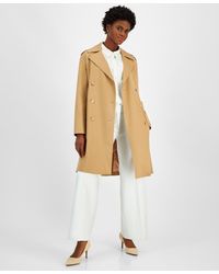 BOSS - Classic Double-breast Trench Coat - Lyst
