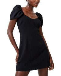 French Connection - Whisper Gathered-sleeve Dress - Lyst