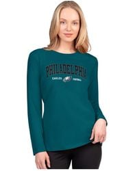 G-III 4Her by Carl Banks - Midnight Philadelphia Eagles Best Play Long Sleeve T-shirt - Lyst