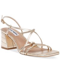 Steve Madden - Arline Strappy Block Heel Sandals - Lyst