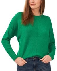 Vince Camuto - Cozy Long Sleeve Extend Shoulder Sweater - Lyst