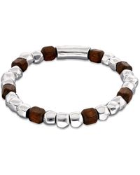 Uno De 50 - Metal Alloy Elastic Beaded Bracelets Plated - Lyst