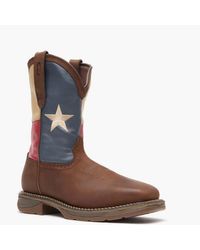 Durango - Rebel By Steel Toe Texas Flag Western Boot - Lyst