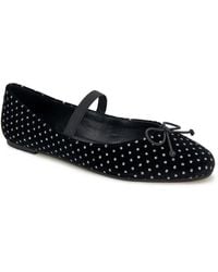 Kenneth Cole - Myra Velvet Flat - Lyst