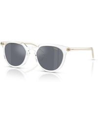 Prada - Heritage Acetate Round Sunglasses Pr D15sd - Lyst