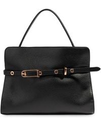 Sam Edelman - Structured Florence Medium Leather Satchel Handbag - Lyst