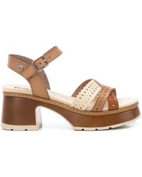 Xti - Ankle Strap Heeled Sandals Refresh By - Lyst