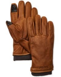 Timberland Heirloom Leather Touch-tip Gloves - Brown