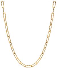 Macy's - Paperclip Link 20" Chain Necklace - Lyst
