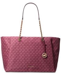 Michael Kors - Michael Georgia Large Nylon Top Zip Tote - Lyst