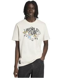 adidas - Fifa World Cup Historic Mascot Group T-shirt - Lyst