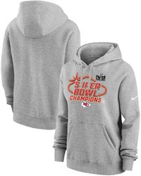 Nike - Kansas City Chiefs Super Bowl Lviii Champions Locker Room Trophy Collection Pullover Hoodie - Lyst
