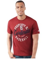 Starter - St. Louis Cardinals Prime Time Property Of T-shirt - Lyst