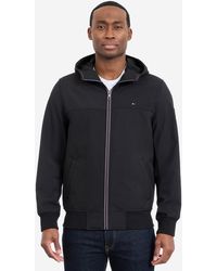 Tommy Hilfiger - Hooded Softshell Jacket - Lyst