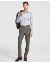 BOSS - Hugo By Modern-fit Solid Suit Separate Pants - Lyst