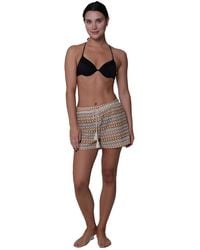 J Valdi - Drawstring Pull-on Swim Shorts - Lyst