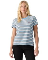 Levi's - The Perfect Crewneck Cotton T-shirt - Lyst