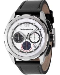 TechnoMarine - Tm-318088 Ocean Quartz Silver Dial Watch - Lyst