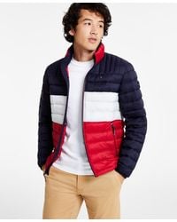 Tommy Hilfiger - Packable Quilted Puffer Jacket - Lyst