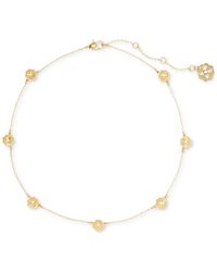 Kate Spade - Gold-tone Heritage Bloom Station Necklace - Lyst
