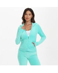 Juicy Couture - Classic Cotton Velour Hoodie - Lyst