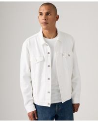 Levi's - Regular Fit Stretch Denim Trucker Jacket - Lyst