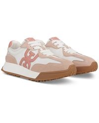 Sam Edelman - Langley Emblem Lace-up Trainer Sneakers - Lyst