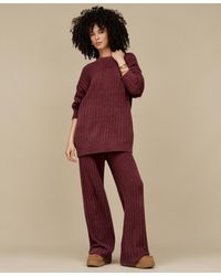 UGG - Riz Ribbed Long-sleeve Knit Sleep Top - Lyst
