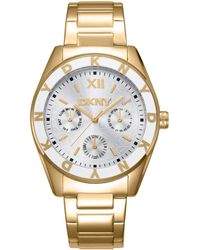 DKNY - Chambers Multi Sport Chronograph -tone Stainless Steel Bracelet Watch - Lyst
