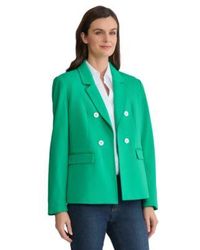 Jones New York - Open Front Faux Double Breasted Blazer - Lyst