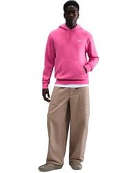 Nike - Club Pullover Fleece Logo Hoodie - Lyst