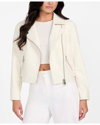 Guess - Long Sleeves Moto Jacket - Lyst