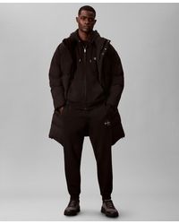 Calvin Klein - Monogram Logo Fleece joggers - Lyst