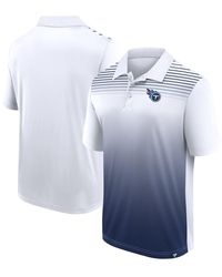LOGO ATHLETIC - White/navy Tennessee Titans Sandlot Game Polo Shirt - Lyst