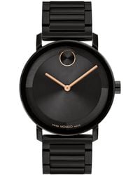 Movado - Bold Evolution 2.0 Swiss Quartz Ionic Plated Steel Watch 40mm - Lyst