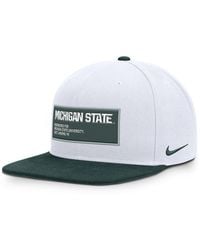 Nike - White/navy Penn State Nittany Lions 2025 On-field Patch Pro Dri-fit Snapback Hat - Lyst