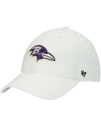 '47 - Baltimore Ravens Clean Up Adjustable Hat - Lyst